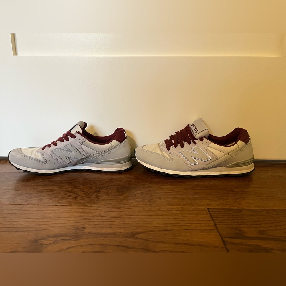 FIGS | New Balance 996 Maroon/Grey size 8 - Picture 3 of 7